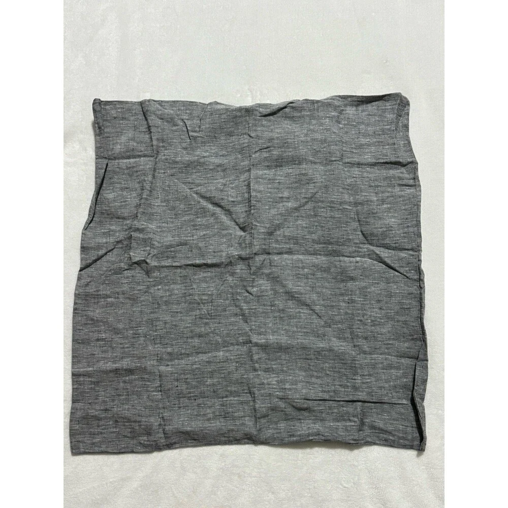 West Elm Belgian Flax Melange Linen Euro Pillow Sham 26